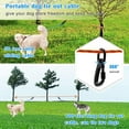 thumbnail image 4 of KATOLK 50 ft Heavy Duty Dog Run Cable Trolley System with Carrying Case, Up to 300 lb, Reflective, 4 of 7