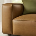 thumbnail image 4 of Modway Auren Vegan Leather Upholstered Armchair in Camel, 4 of 10