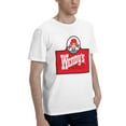 thumbnail image 2 of Wendy'S Logo Men'S Basic Short Sleeve T-Shirt Fad White Xx-Large, 2 of 8