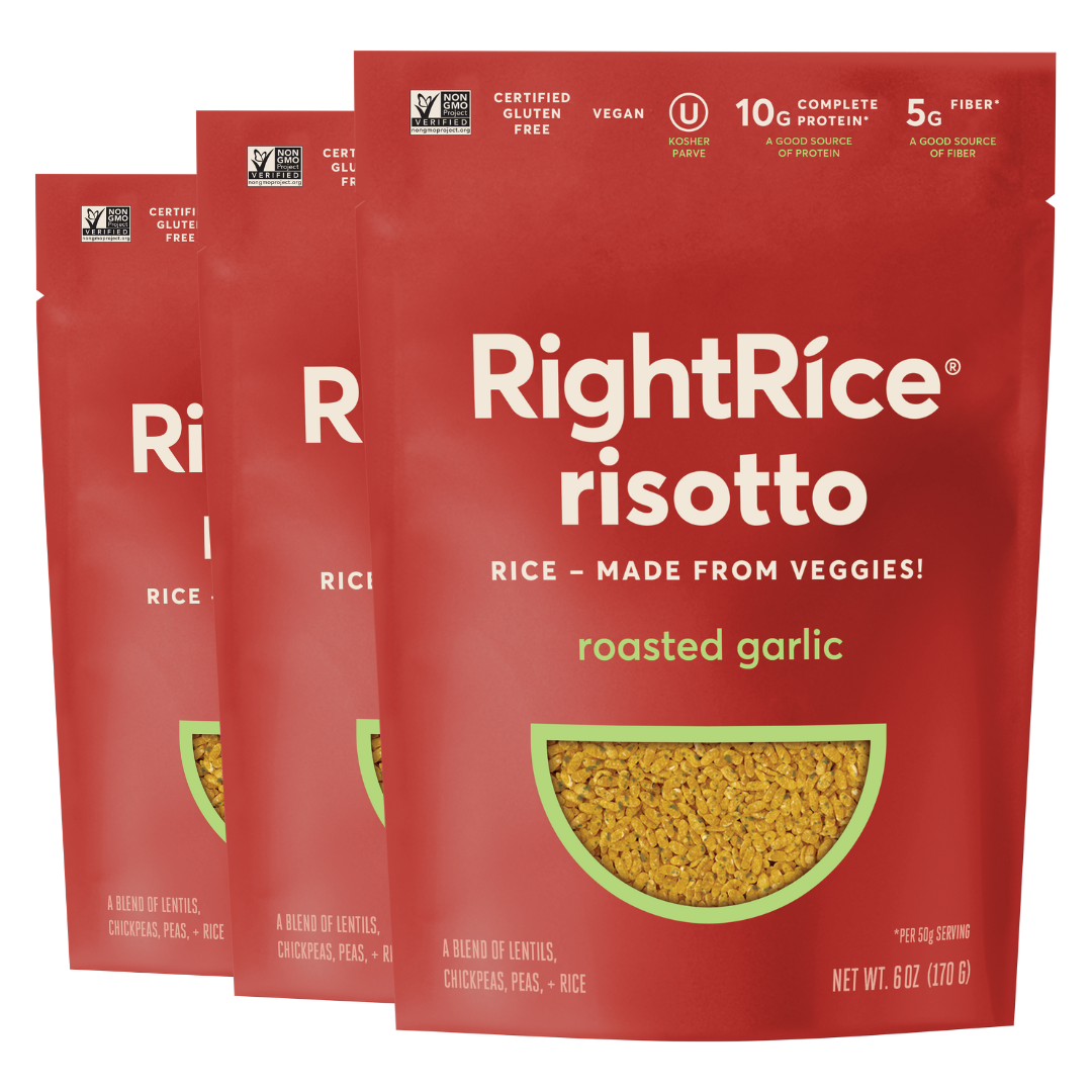RightRice Roasted Garlic Risotto 6oz, 3 Count