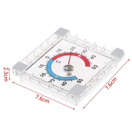 

AOWA Square Wall Garden Home Graduated Disc Measurement Hot Temperature Thermometer