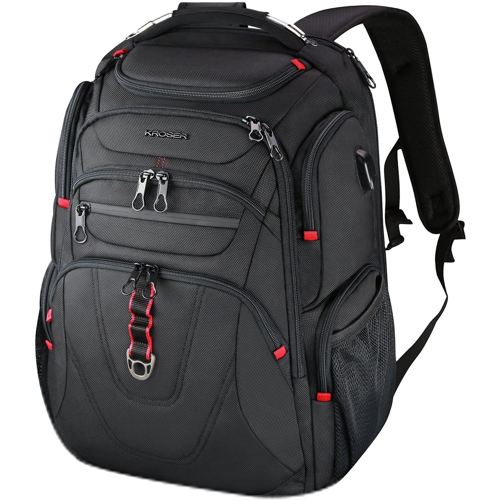 Tommy Hilfiger Business Laptop Rugzak Zwart Leer