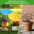 thumbnail image 4 of Plant Umbrella for Outdoor Plants, Adjustable Mini Shade Cover for Garden Pots and Balcony Plants, Sun Shade for Potted – UKHBMC | Green, 4 of 6