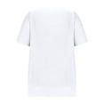 thumbnail image 5 of Posijego T-Shirts Oversize pour Femmes Manches Courtes Col Rond Hauts d'Été Décontractés Chemise Ample Tendance Blouses, 5 of 5
