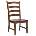 thumbnail image 2 of Simply Brook 10-PC 134" Expanding Dining Set Buffet Performance Chair Brown Wood, 2 of 8