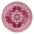 thumbnail image 3 of Unique Loom Charm Collection Area Rug - Wishbone (7' 1" Round Pink/Beige), 3 of 7