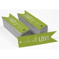 thumbnail image 2 of Inkdotpot Silver Foil Paper Hang Tags Made With Love Text Favor Tags 50 Pieces, 2 of 6