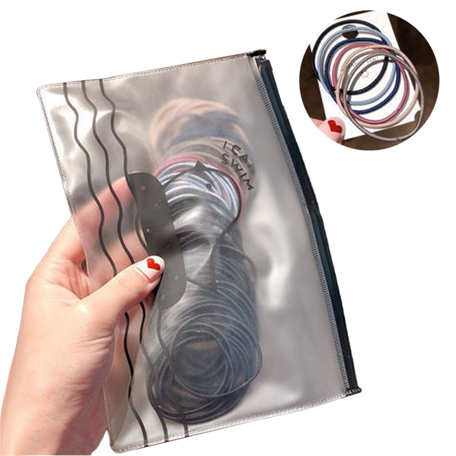 HSMQHJWE Clear Elastics Be Can And Reused Do Suitable Hair Band Women 100  Hair For Girls Rubber Soft Elastic Not Damage Rings Sleeping Bonnet for  Curly Hair Ties 