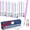 12PCS, variant on Syringe Shaped Gel Ink Pens,Syringe Shape Gel Pens – Fun Design with Smooth Writing,Novelty Ballpoint Pens for Office Supplies, 0.38mm Black Neutral Pen, Pen Body Color Random