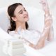 thumbnail image 5 of Juego de toallas de baño de 6 piezas (4 toallas de mano y 2 toallas de baño), de algodón ultrasuave y absorbente, para uso doméstico y de invitados. Aestivo | Blanco | AESTIVO, 5 of 7