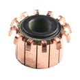 thumbnail image 1 of Bgsha 23 x 10 x 17(18) mm 12P Teeth Copper Hook Type Electrical Motor Commutator, 1 of 10