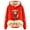 Red, variant on SRZYMJ Highland Cow Women's Casual Winter Warm Sherpa Lined Hooded Sweatshirt Funny Graphic Heavyweight Pullover