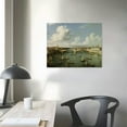 thumbnail image 2 of ONETECH View of the Thames from the South Canvas Wall Art 20\x16\, 2 of 4