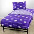 thumbnail image 3 of Kansas State Wildcats 100% Cotton Sheet Set Purple King 299 and Below, 300 - 499, 3 of 5