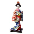 thumbnail image 3 of deevoka Ethnic Japanese Geisha Dolls Asian Geisha Doll Oriental Doll Popular Kimono Doll D, 3 of 6