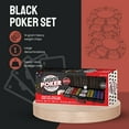 thumbnail image 2 of Tradeopia Ensemble de Jetons de Poker Style Casino avec Boîte de Rangement en Aluminium, Articles Inclus - 1 Jeton de Croupier, 2 of 8