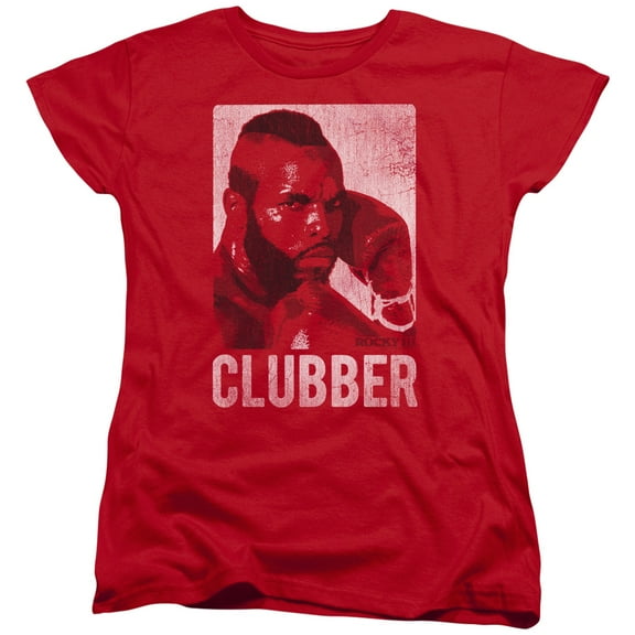 Rocky Iii Clubber Lang Women's T-Shirt Red