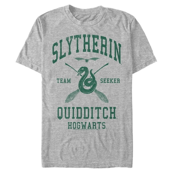 Mens Harry Potter Slytherin Quidditch Team Seeker T Shirt