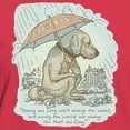 thumbnail image 4 of CafePress - Rescue Dog Quote Women's T Shirt - Women's Traditional Fit Dark T-Shirt, 4 of 5
