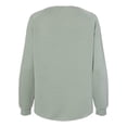 thumbnail image 2 of Independent Trading Co. Women's California Wave Wash Crewneck Sweatshirt PRM2000 Sage XL, 2 of 7
