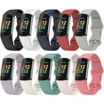 thumbnail image 1 of MYKOMI Bands Compatible with Fitbit Charge 5 ＆ Charge 6 Replacement Wristbands for Women Men Small Large, 1 of 7