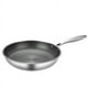 thumbnail image 1 of Sartén antiadherente para el hogar, sartén para panqueques, tortilla de carne, cocina de inducción, estufa de gas, sartén universal de acero inoxidable, 1 of 1