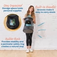 thumbnail image 4 of ECR4Kids Active Storage Wobble Stool, 18in Seat Height, Children's Furniture, Black, 4 of 9