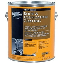 Black Jack Gloss Black Asphalt Roof And Foundation Coating 1 gal.