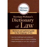 Merriam-Webster's Dictionary of Law (Paperback)