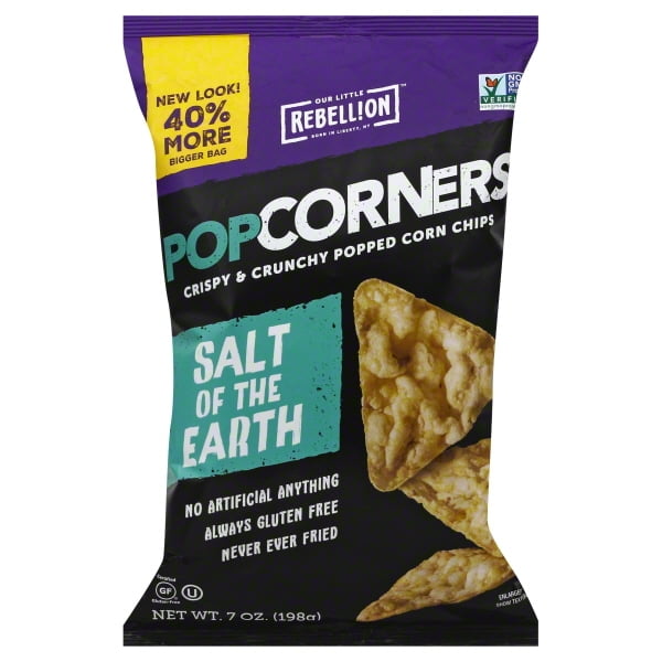 Popcorners Popcorn Chips, Sea Salt, 7 Oz