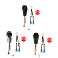thumbnail image 4 of Thinsony Shift Knob With LED Light Gear Shift Knob Shift Knob Gear Lever Main Knob With Click Start Button Comfortable Exact Fit Carbon Fiber, 4 of 6