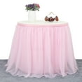 thumbnail image 2 of Amdohai Handmade Tulle Table Skirt Tablecloth Decorative Tableware Cloth for Rectangle or Round Table Home Table Skirting For Party Wedding Banquet Picnic, 2 of 8
