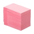 thumbnail image 1 of Unique Bargains 2' x 3' Sticky Notes, Bright Color Self-Stick Note Pads 100 Sheets/Pad, Red, 6 Pack, 1 of 4