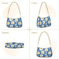 thumbnail image 7 of FORMRS Womens Shoulder Bag with Chain Strap Clutch Purse Cute Tote Handbag, Cute Fried Eggs, 7 of 7