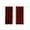 Red, variant on BTTO Outdoor Curtains for Patio Waterproof, Insulated Heat Light Blocking Drapes, Fade Resistant Thick Curtain for Balcony Lawn Garden, 1 Panel