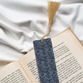 thumbnail image 6 of Kdxio Leaves Snowflakes Print Metal Tassel Bookmarks,Perfect Gift for Art Lovers and Bookworms Metal Bookmarks for Women, 6 of 8