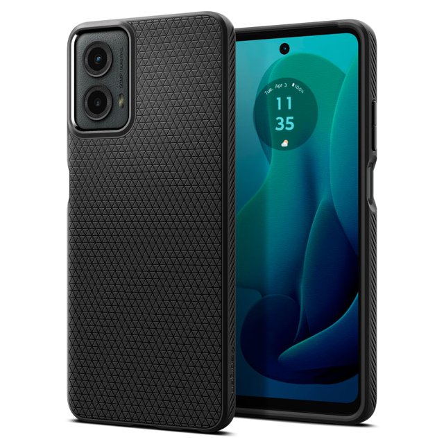 Funda Spigen para Moto G 5G 2024, Protección Militar, Negra