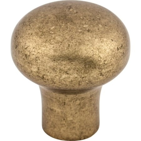 Top Knobs M1546 Rounded 7/8" Mushroom Cabinet Knob From The Aspen Collection - Bronze