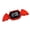 Red, variant on Keychain Pocket Watch Waterproof Touch Digital Watch Easy to Read for Students