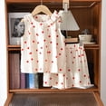 thumbnail image 2 of Soepste Girl Outfits 5T Girls Outfits Toddler Girl Clothes Top Shorts And Cute Toddler Girls Summer Outfits Clothing Set, 2 of 8