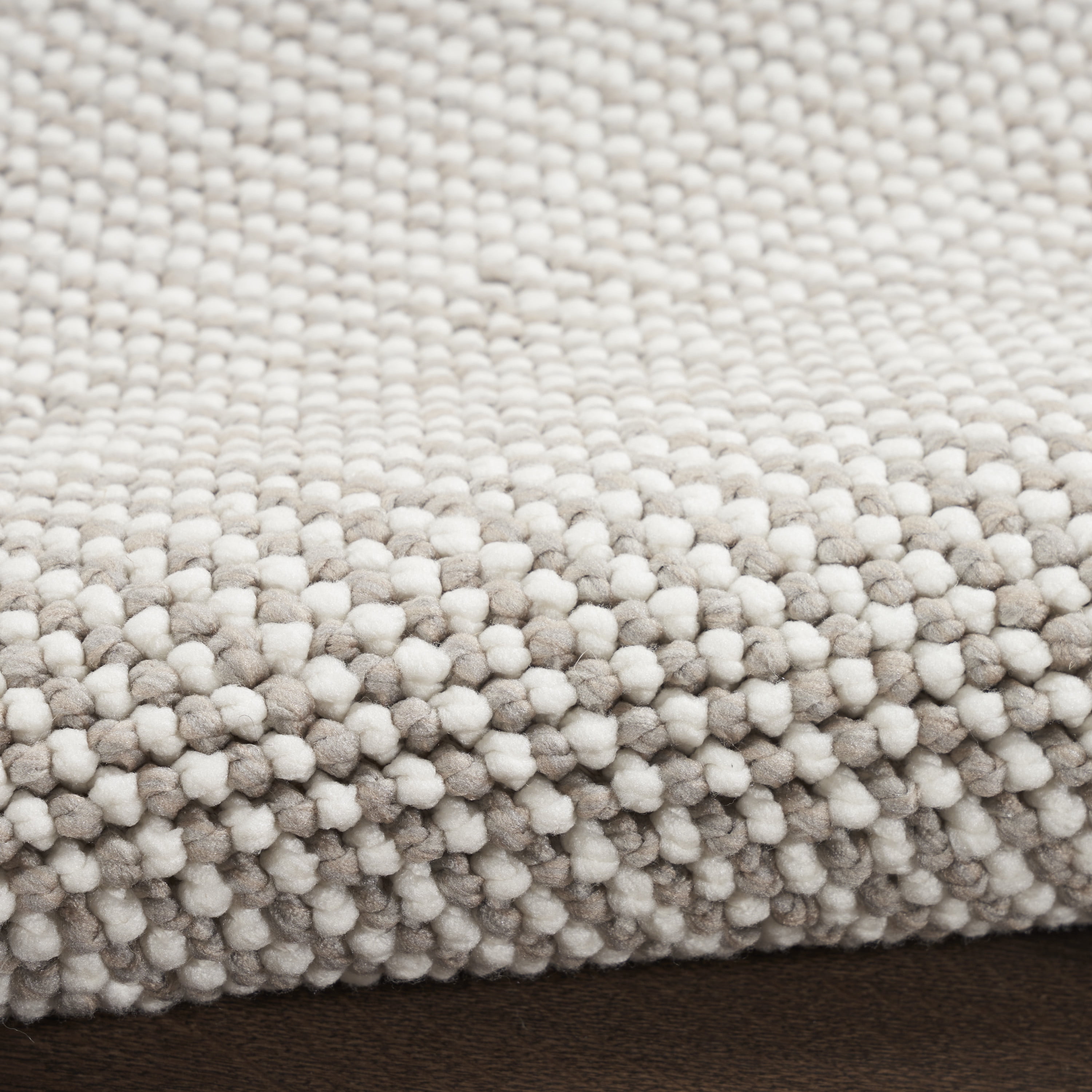 Nourison Natural Texture All-over design Ivory Mocha 7'10" x 9'10" Area Rug (8x10)