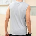 thumbnail image 4 of New Men Fitness Gym Tank Fitness Sleeveless Shirt Male Breathable Quick Dry Sports Vest Undershirt Summer Jogging Running Top, 4 of 6