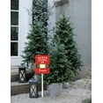 thumbnail image 3 of Eveokoki Yard Sign with Stakes Santa Stops In Days Lawn Sign Colorful Lawn Patio Yard Decorations for Holiday Party Home Lawn Pathway Walkway Decorations Supplies, 21.6", 3 of 5