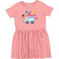 thumbnail image 3 of Inktastic Ice Cream Truck with Ice Cream Cones Girls Toddler Dress, 3 of 5