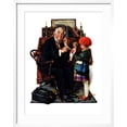 thumbnail image 2 of Art.com Doctor and the Doll, March 9,1929 Giclee Print by Norman Rockwell, White Frame Wall Art, 23" x 29", 2 of 5