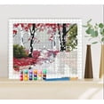thumbnail image 2 of Autumn Park Paint by Numbers 1,000 piece Jigsaw Puzzle, 2 of 2