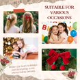 thumbnail image 5 of 4 PCS Velvet Cherry Hair Bows for Girls, Bow Hair Clips, Red White Hair Ribbon with Alligator Hair Clips, Cute Girls Hair Accessories for Toddlers Kids Teens, 5 of 7
