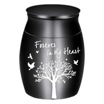 XUFLVPSEF Small Urns for Human Ashes Keepsake, Mini Cremation Urns for Human or Pet Ashes,Decoration Tree of Life Urn for Adult Women Male Pet Ashes