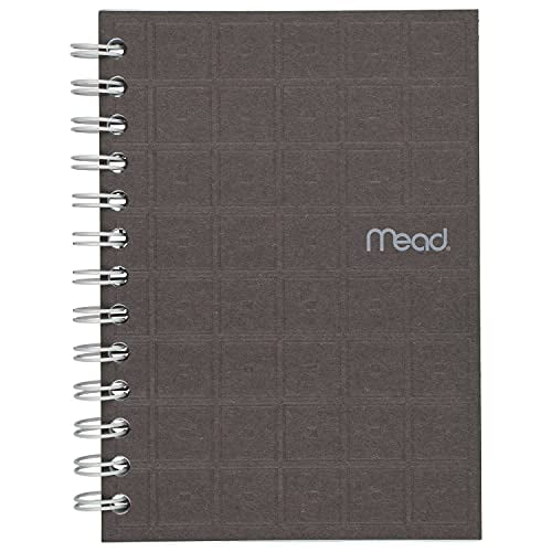 Mead Spiral Notebook Recycled Colors, 80 Sheets College Ruled Paper 7" x 5" 