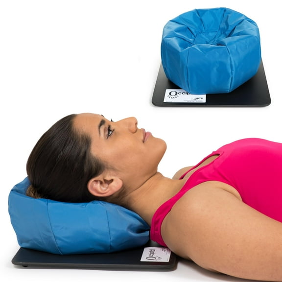 OPTP Occipital Float: Lightweight, Portable Device for Range-of-Motion Exercises and Post-Cervical Whiplash - USA Made Cervical Neck Support and Neck Tension Reliever